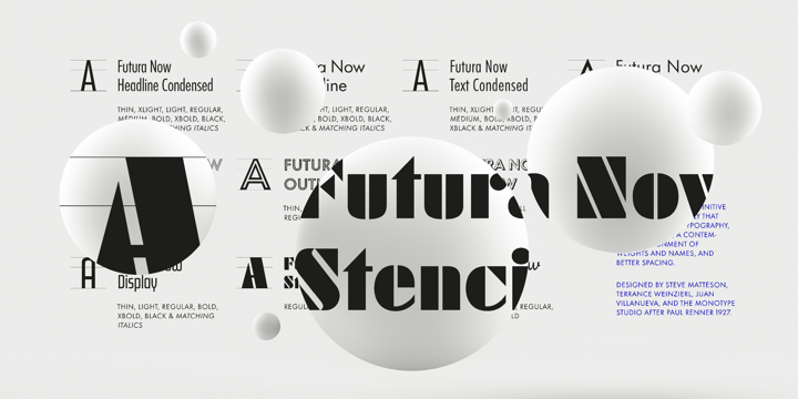Futura Now Font Poster 2