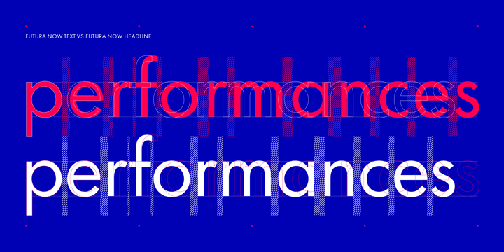 Futura Now Font Poster 15