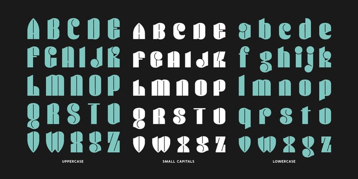 Conica Font Poster 2