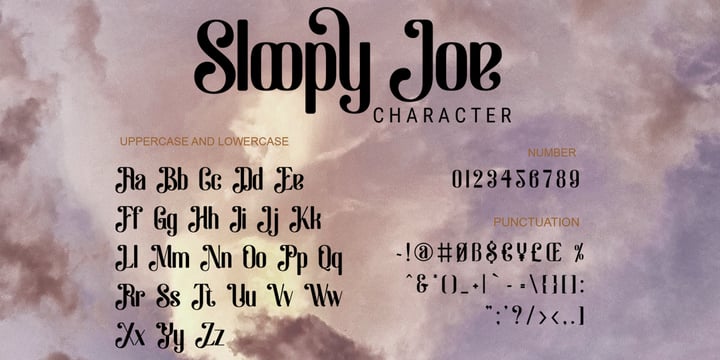 Sloopy Joe Font | Webfont & Desktop | MyFonts