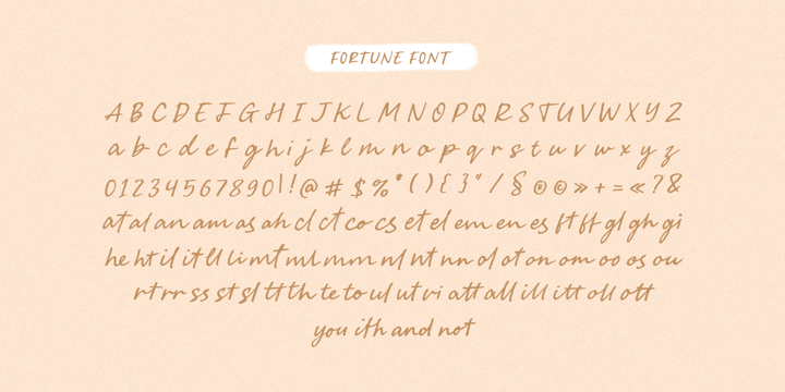Greatest Fortune Font Poster 13
