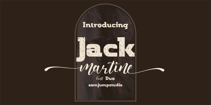 Jack Martine Duo Font Poster 1