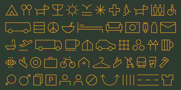 Gridink Font Poster 7