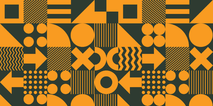 Gridink Font Poster 14