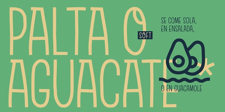 Escalope Font Poster 7