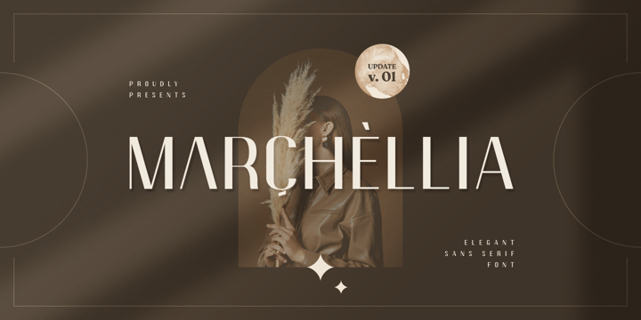 Marchellia Font Poster 1