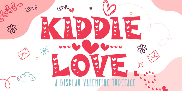 Kiddie Love Font Poster 1
