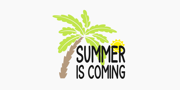 Summer Fable Font Poster 2