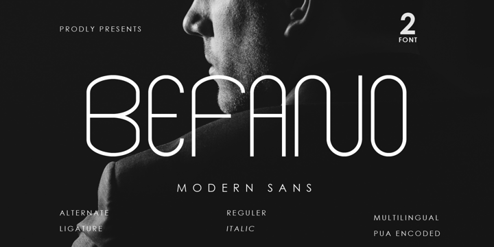 Befano Font Poster 1
