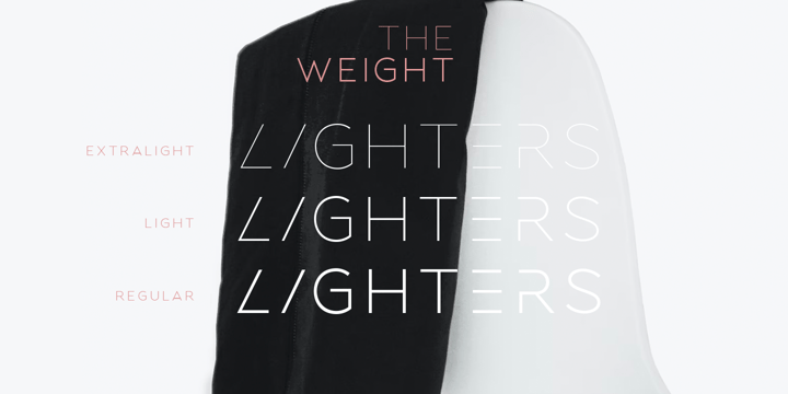 Lighters Font Poster 4