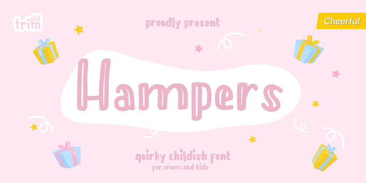 Hampers Font Poster 1