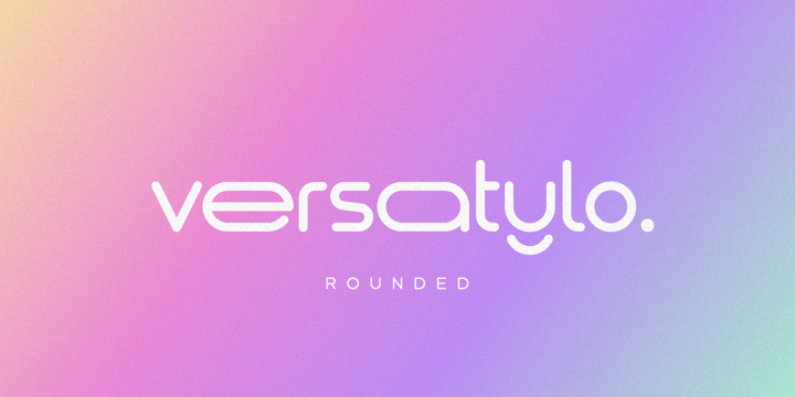 Versatylo Rounded Font Poster 1