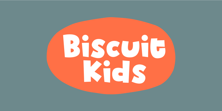 Biscuit Kids Font Poster 1