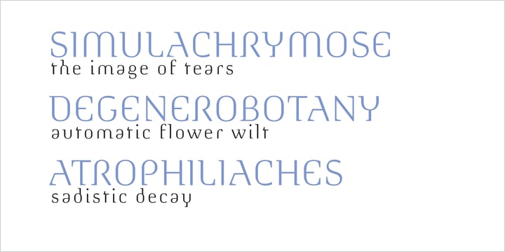 Morphica Font Poster 6