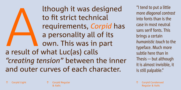 Corpid Font Poster 5