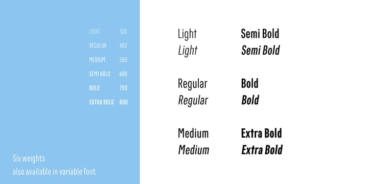East Font Poster 3