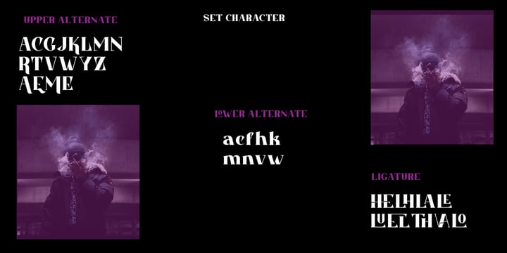 Heselna Font Poster 6