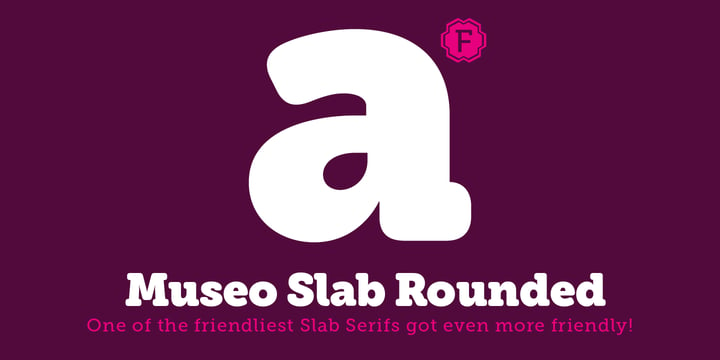 Museo Slab Rounded Font Poster 1