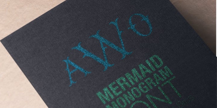 Mermaid Monogram