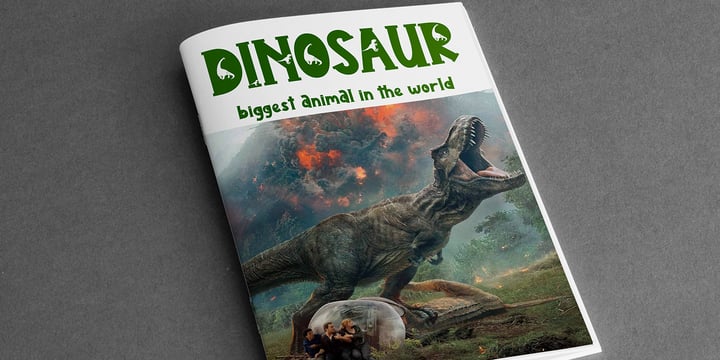 Dino Park Font Poster 3