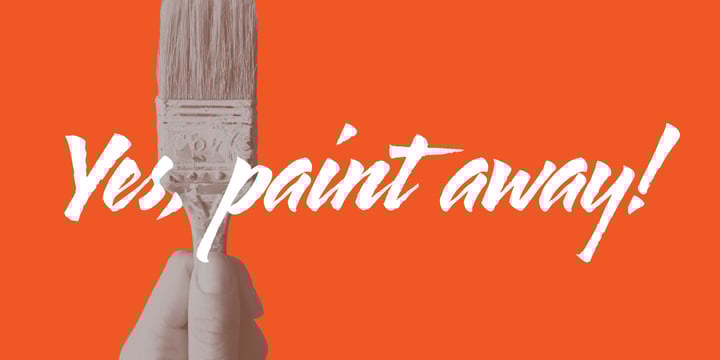 Arbor Brush Font Poster 4