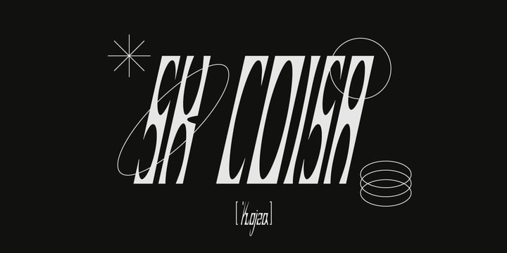 SK Coisa fonts from Shriftovik - (qiskp)