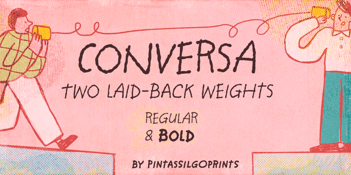 Conversa Font Poster 1