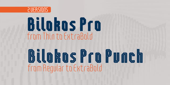 Bilokos Pro Font Poster 11