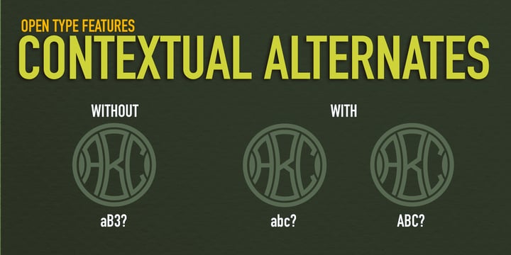 Round Squeeze Monogram