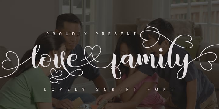 Love Family Font | Webfont & Desktop | MyFonts