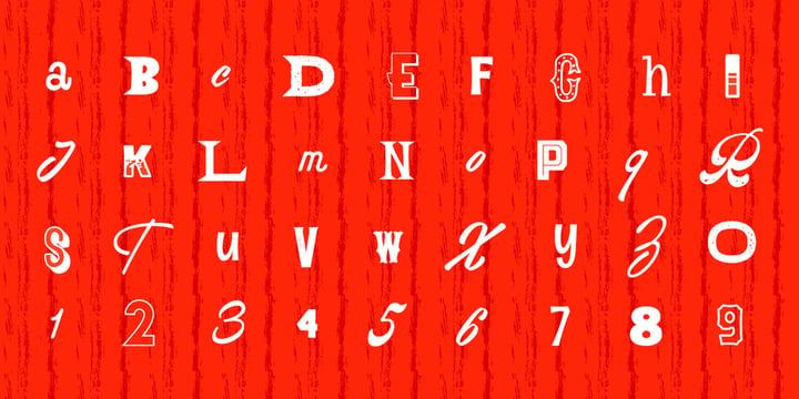  Font Poster 6