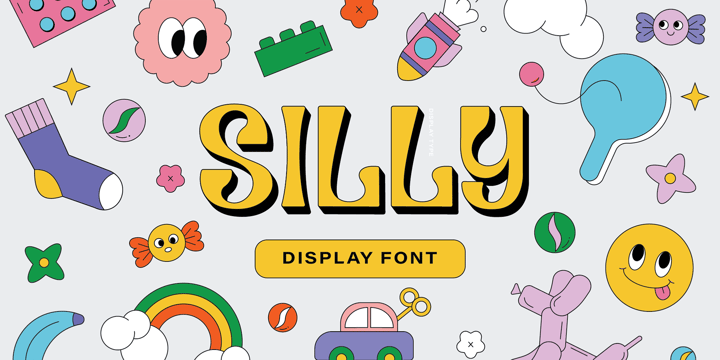 CS Silly Font Poster 1