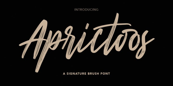 [rgkfsglfgh] Download Aprictoos Fonts Family From Maulana Creative