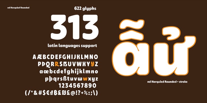 Nd Harquied Font Poster 3