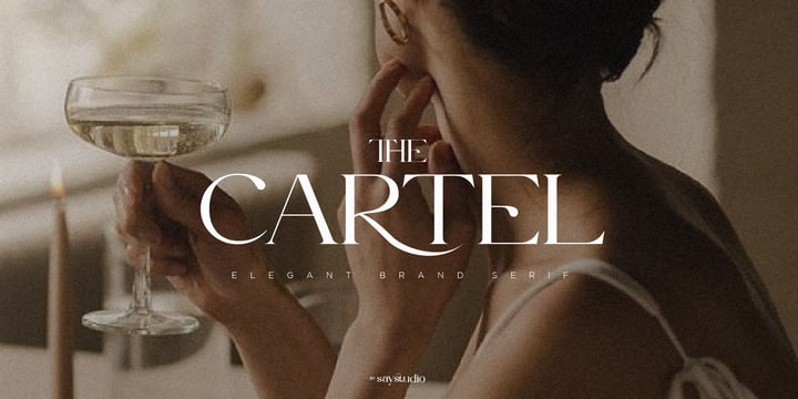 The Cartel Font Poster 1