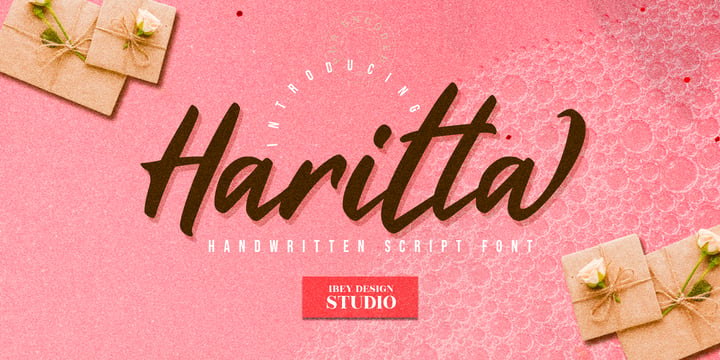 Haritta Font Poster 1