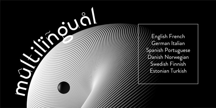 Geonica Font Poster 8