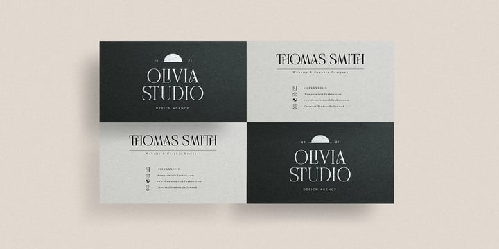 Chemre Font Poster 8