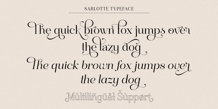 Sarlotte Font | Webfont & Desktop | MyFonts