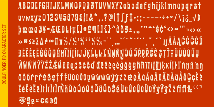 Soulfinger Pb Font Webfont Desktop Myfonts