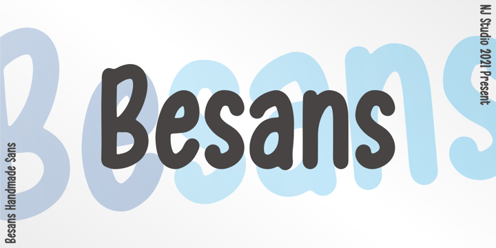 Besans Font Poster 1
