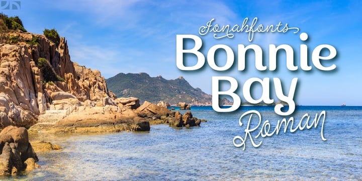 Bonnie Bay Roman Font Poster 7