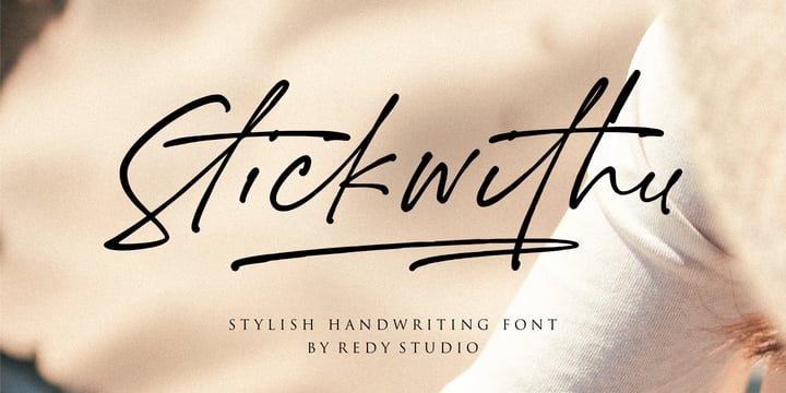 [cvk] Download Stickwithu font by Redy Studio