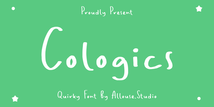 Cologics Font Poster 1