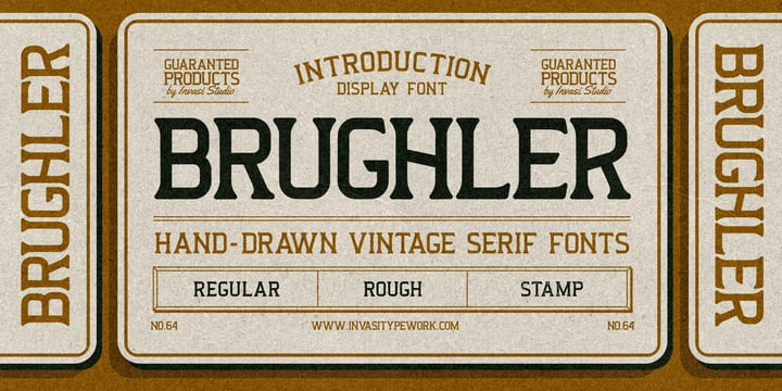 Brughler Font Poster 1