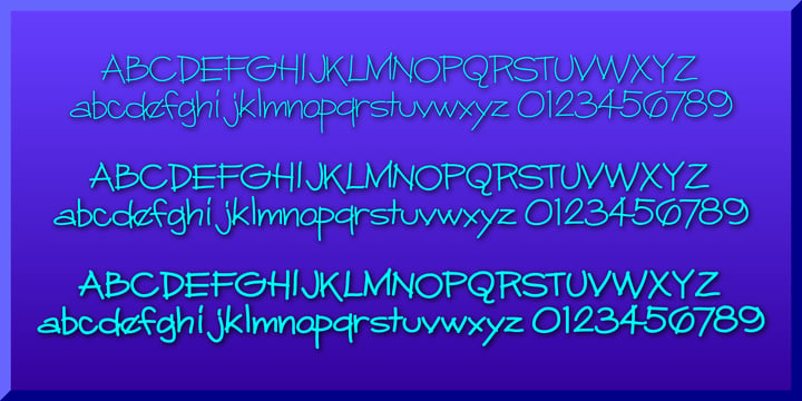 GG Casual Font Poster 5