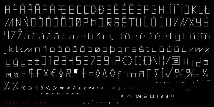 Metrika Font | Webfont & Desktop | MyFonts