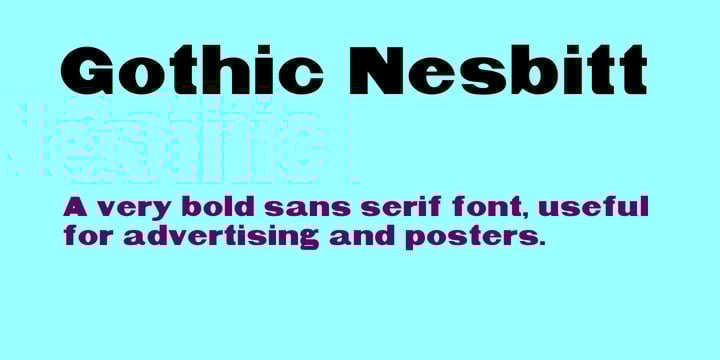 Gothic Nesbitt