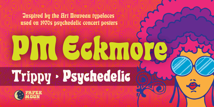 PM Eckmore Font Poster 1