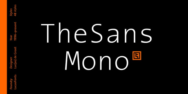 thesansmono font